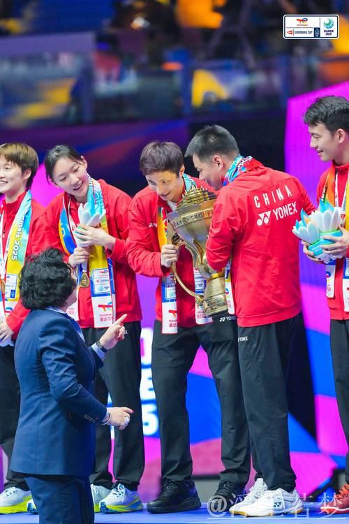 中国队3-1力克韩国队 成功卫冕苏迪曼杯四连冠